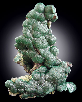 Mineral Specimens: Malachite from Kolwezi, Shaba Copper Belt, Zaire