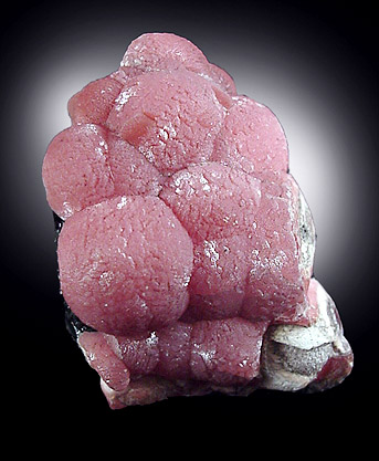 Mineral Specimens: Rhodochrosite from Hotazel, South Africa