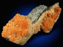 Stilbite-Ca and Calcite for sale from Water Tunnel No.3 under Manhattan Island, New York City, New York County, New York