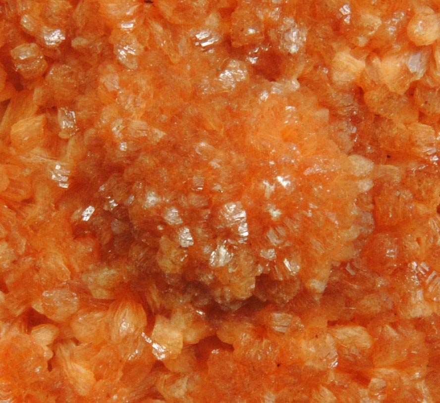 Detail view of mineral Stilbite-Ca for sale from Water Tunnel No.3 under Manhattan Island, New York City, New York County, New York