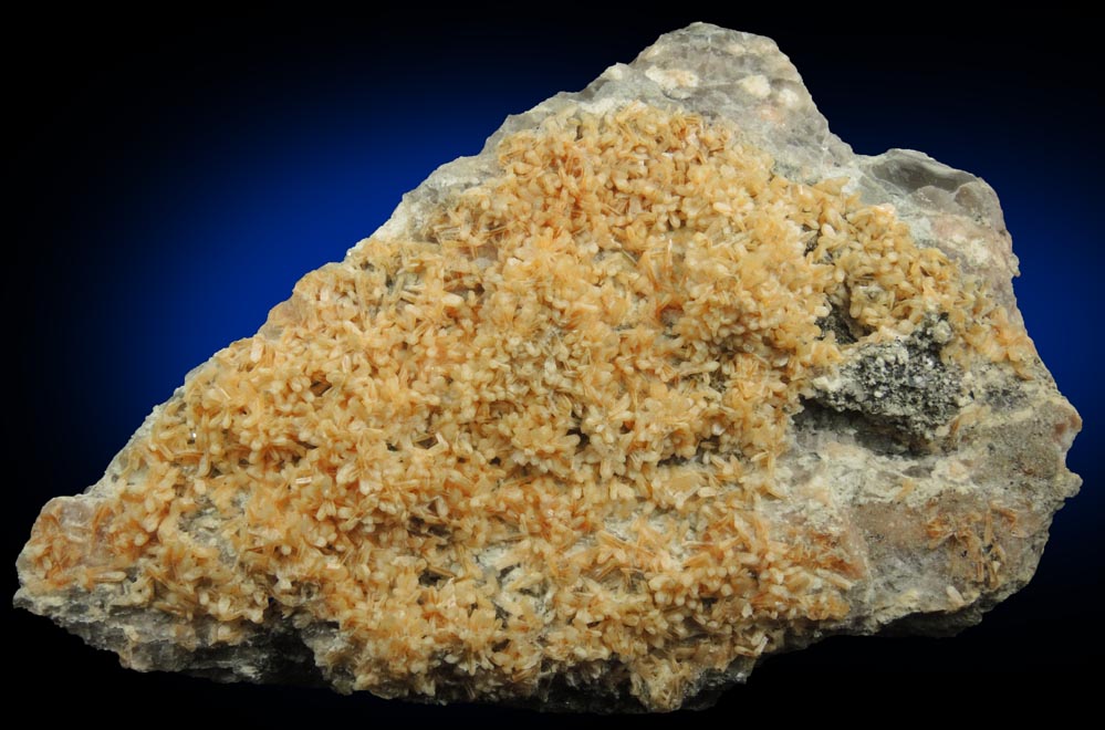 Mineral Stilbite-Ca with minor Muscovite for sale from Water Tunnel No.3 under Manhattan Island, New York City, New York County, New York
