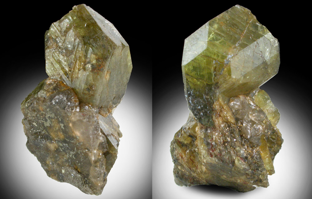 Chrysoberyl from 88th Street east of Amsterdam Ave., Manhattan 