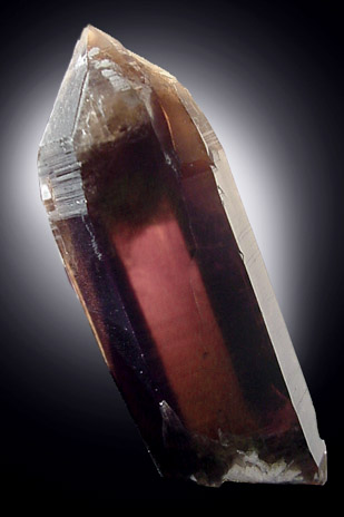 Mineral Specimens: Quartz var. Smoky, doubly terminated from Middle Moat Mtn, Original Oliver diggings., Hales Location, New Hampshire